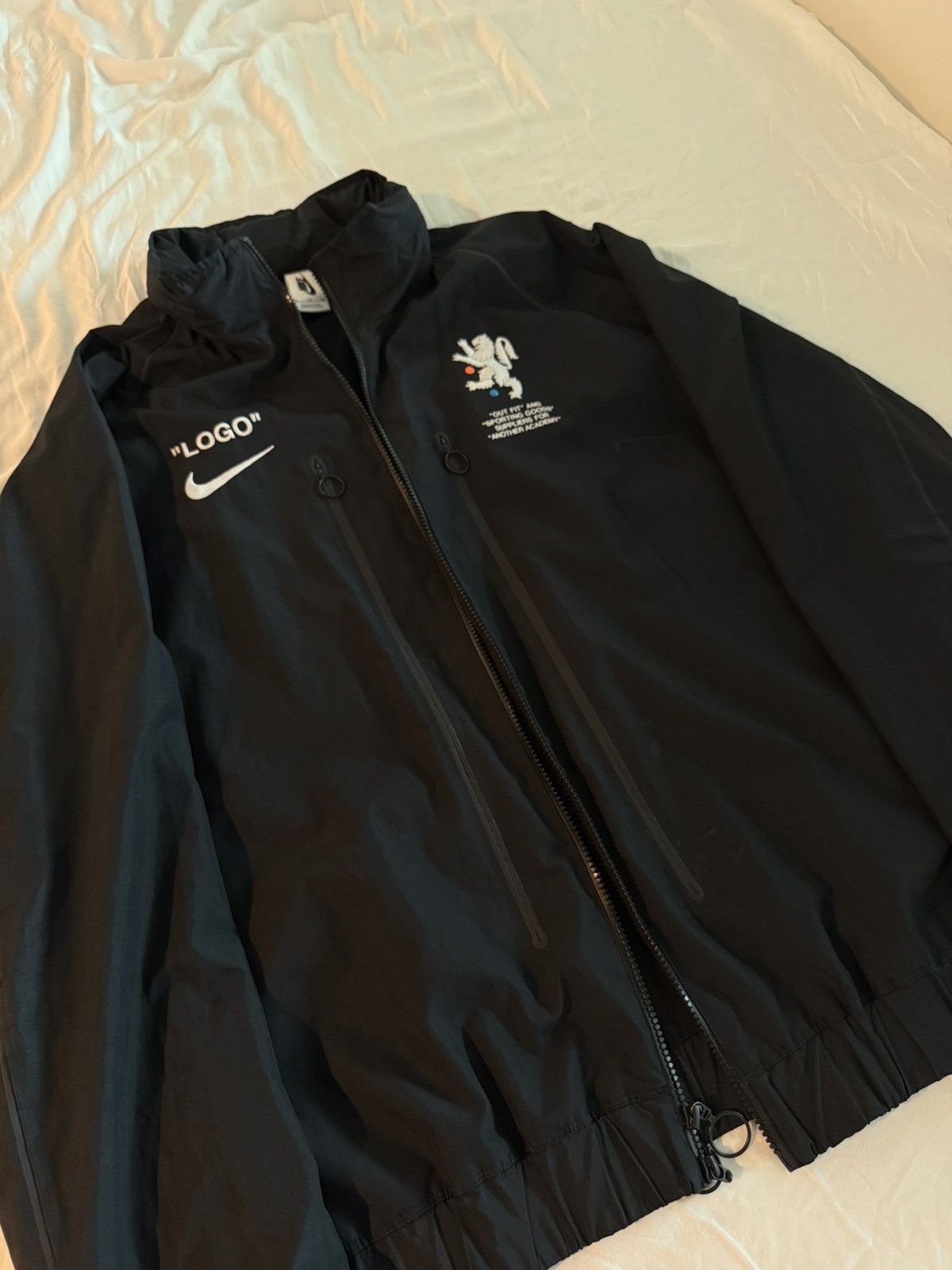 Nike × Off-White NIKE LAB OFF WHITE MERCURIAL NRG TRACK JACKET TEN ...