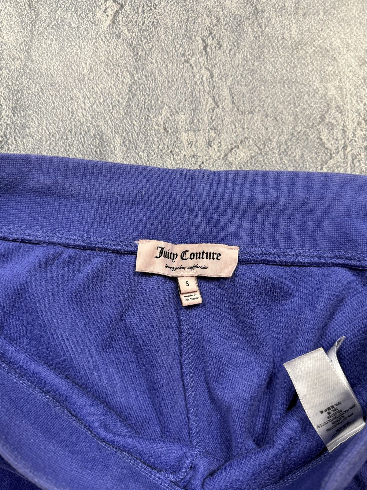 Japanese Brand VELOUR VINTAGE VIOLET Y2K JUICY COUTURE SUITS Size S / US 4 / IT 40 - 19 Thumbnail