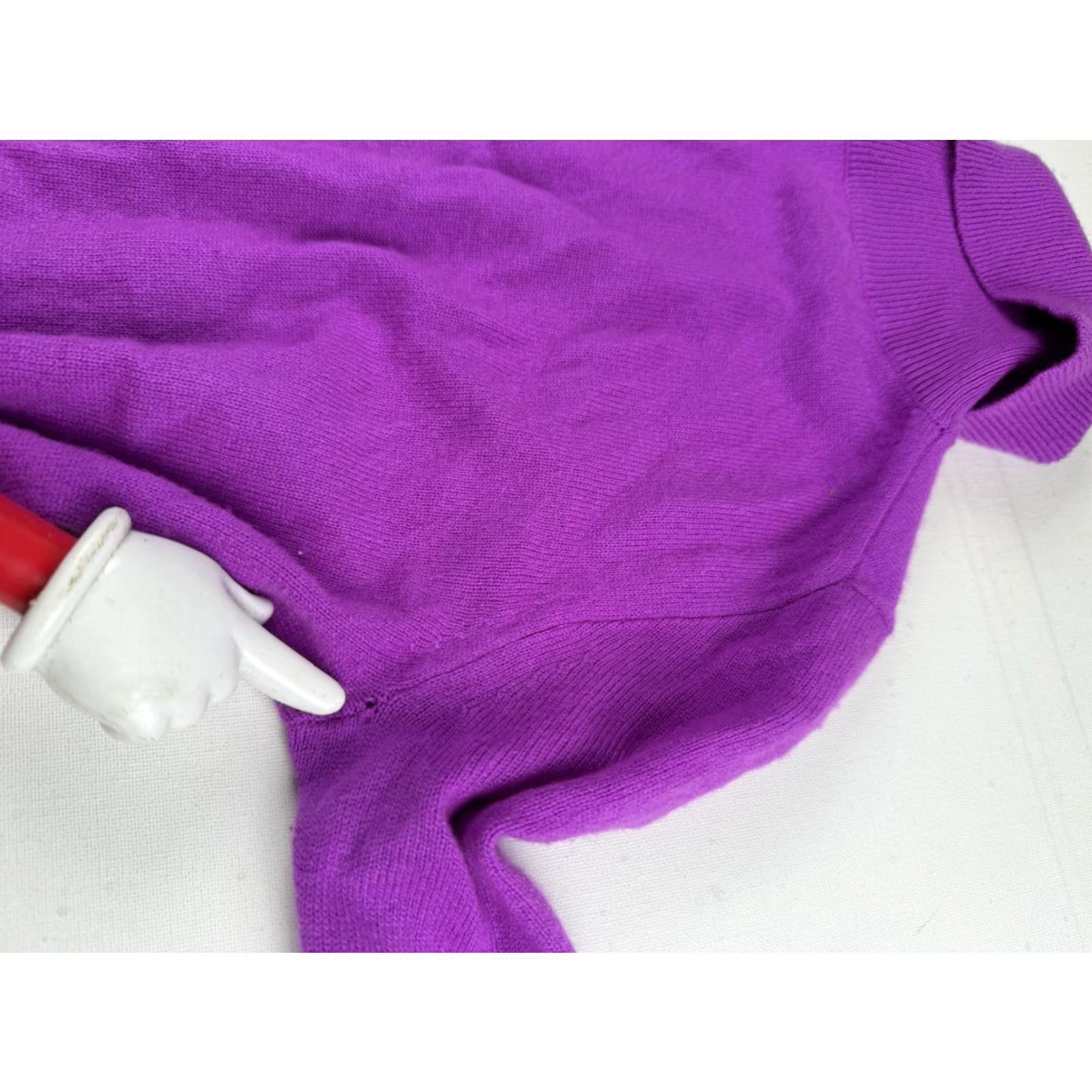 J.Crew J.CREW Sweater Womens XS Turtleneck Pullover Cashmere Purple Pullover, Cashmere, J.CREW, XS, Womens, Purple, Turtleneck, Pullover Size XS / US 0-2 / IT 36-38 - 6 Thumbnail