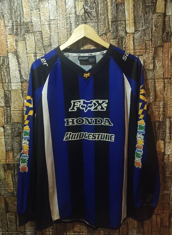 Vtg Fox racing honda valentinik