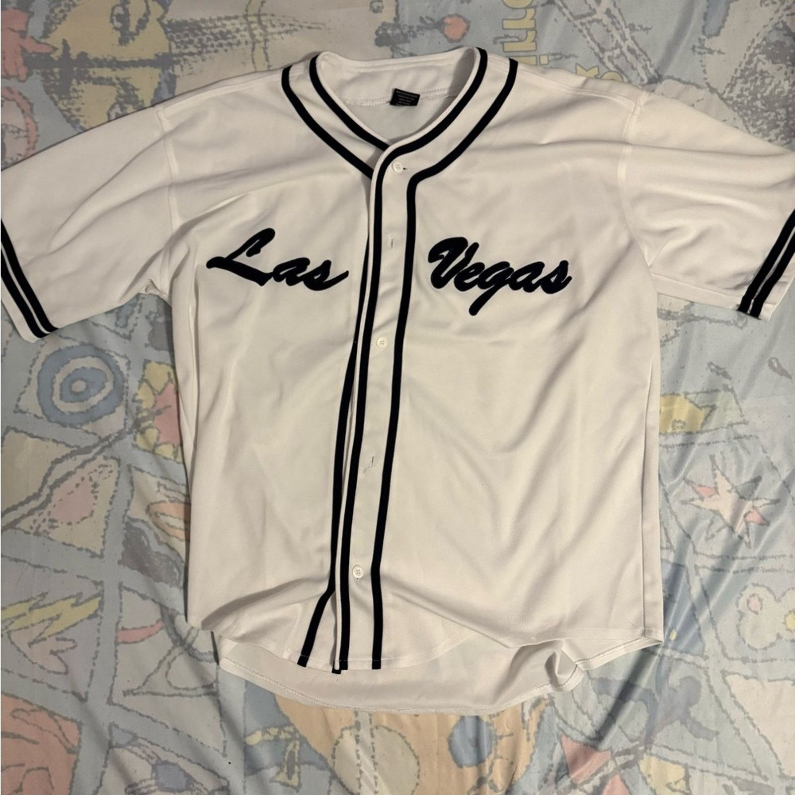 Other White Jersey with Black Accents Size US XXL / EU 58 / 5 - 1 Thumbnail