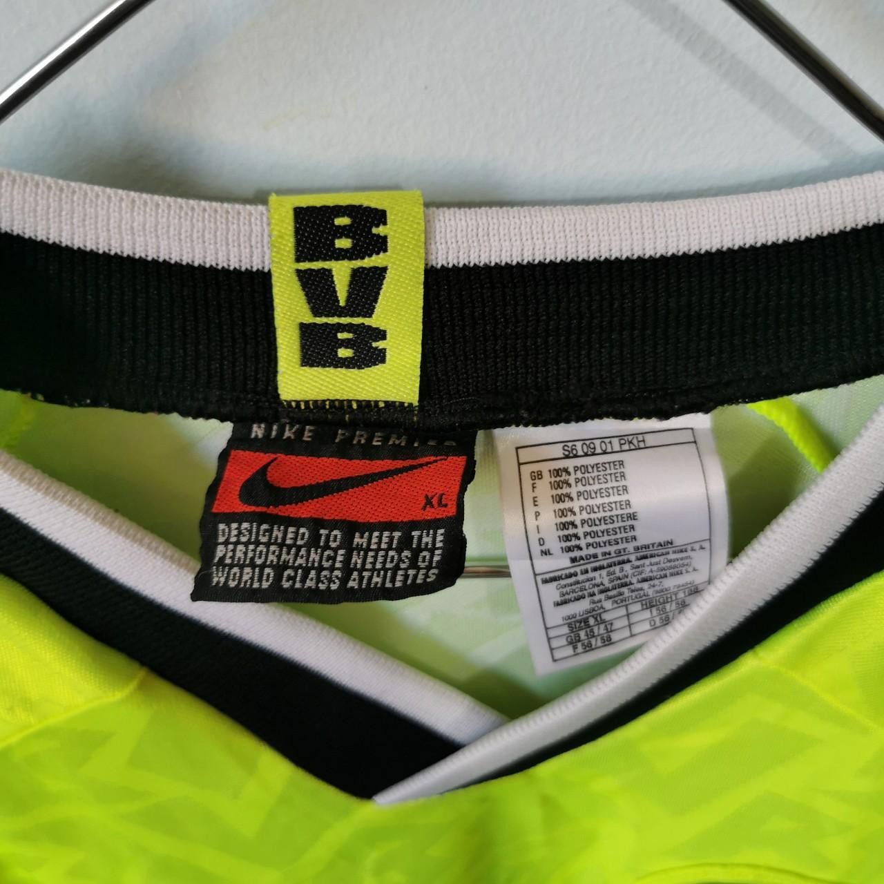 Nike BVB Borussia dortmund Germany 1995 1996 Home Shirt Jersey Size US XL / EU 56 / 4 - 3 Thumbnail