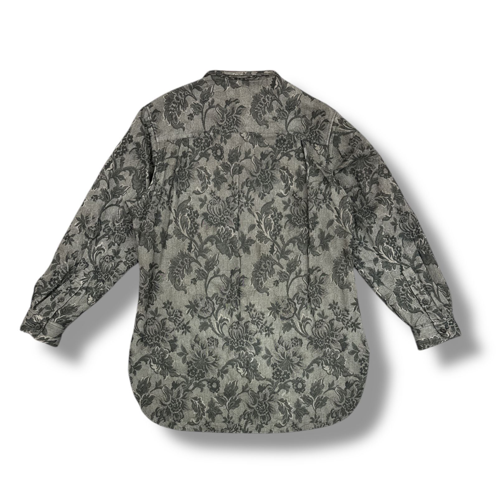 Yohji Yamamoto POUR HOMME 24aw COTTON GOBELIN+LEATHER PANAL BLOUSE Size US M / EU 48-50 / 2 - 2 Thumbnail