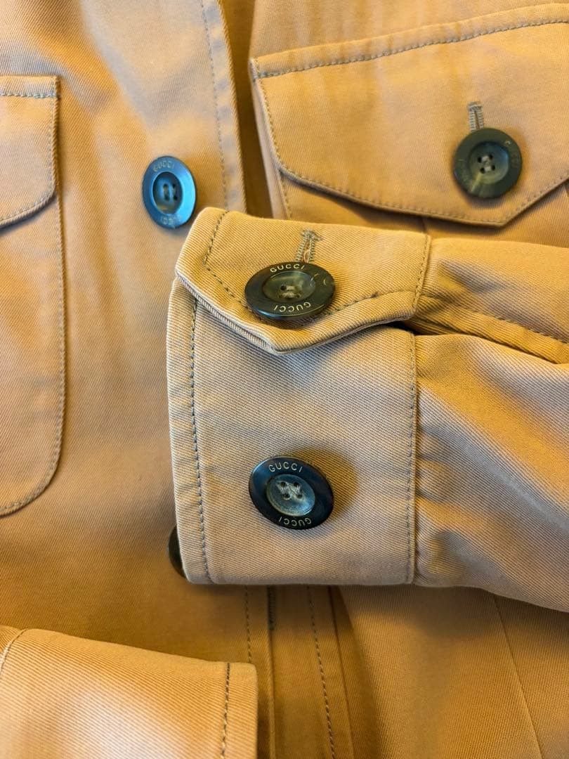 Gucci Gucci Safari Jacket M Beige - Close to Unused Size US M / EU 48-50 / 2 - 14 Thumbnail