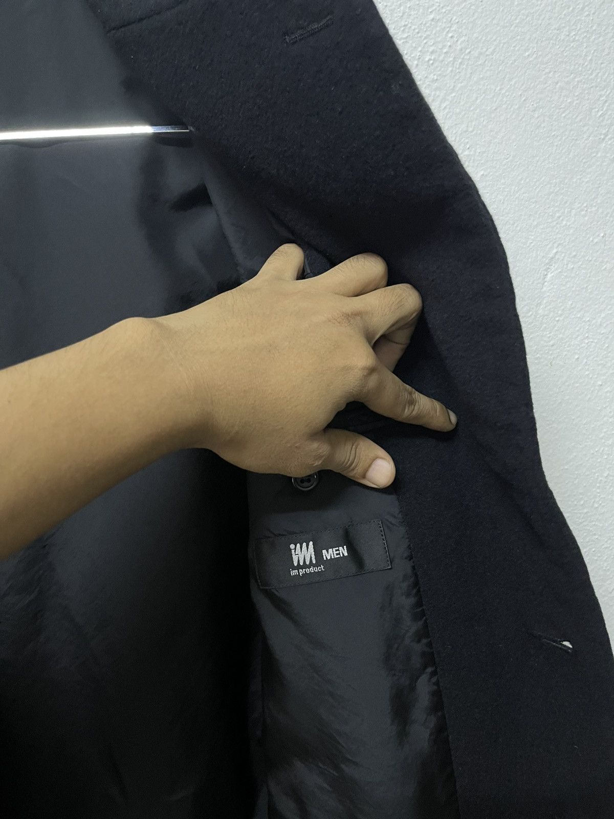 Issey Miyake 1990s IM MEN PRODUCT BY ISSEY MIYAKE CASHMERE LONG COAT Size US M / EU 48-50 / 2 - 15 Thumbnail