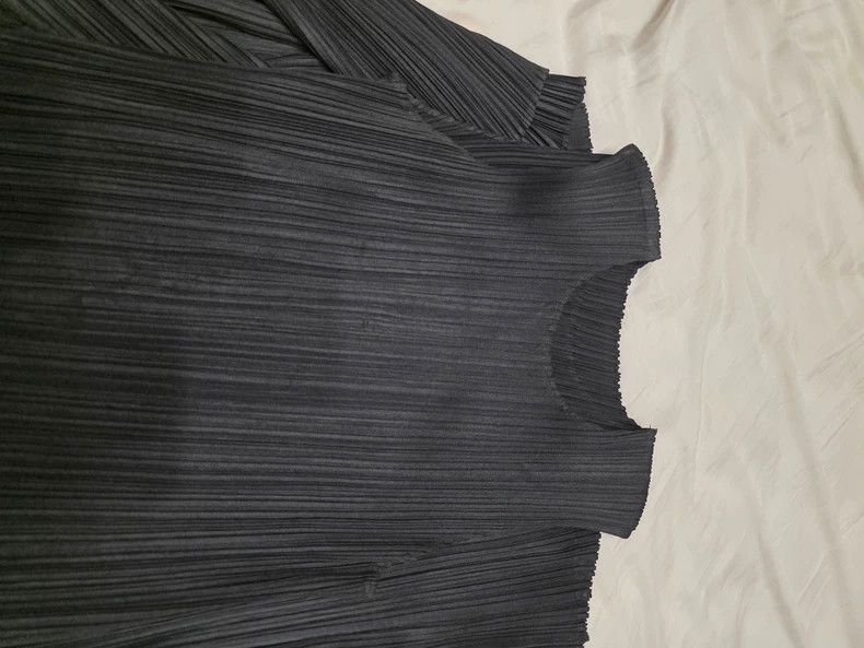 Issey Miyake Issey Miyake size:2 Black pleated dress Size XS / US 0-2 / IT 36-38 - 3 Thumbnail