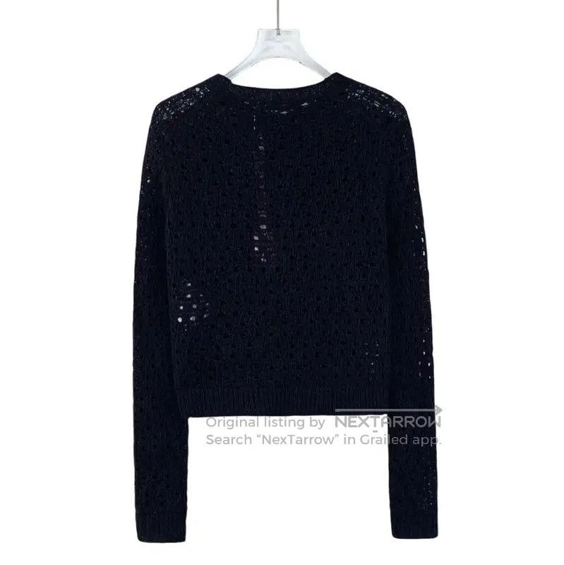 Dior Black Women's Cardigan Sweater .