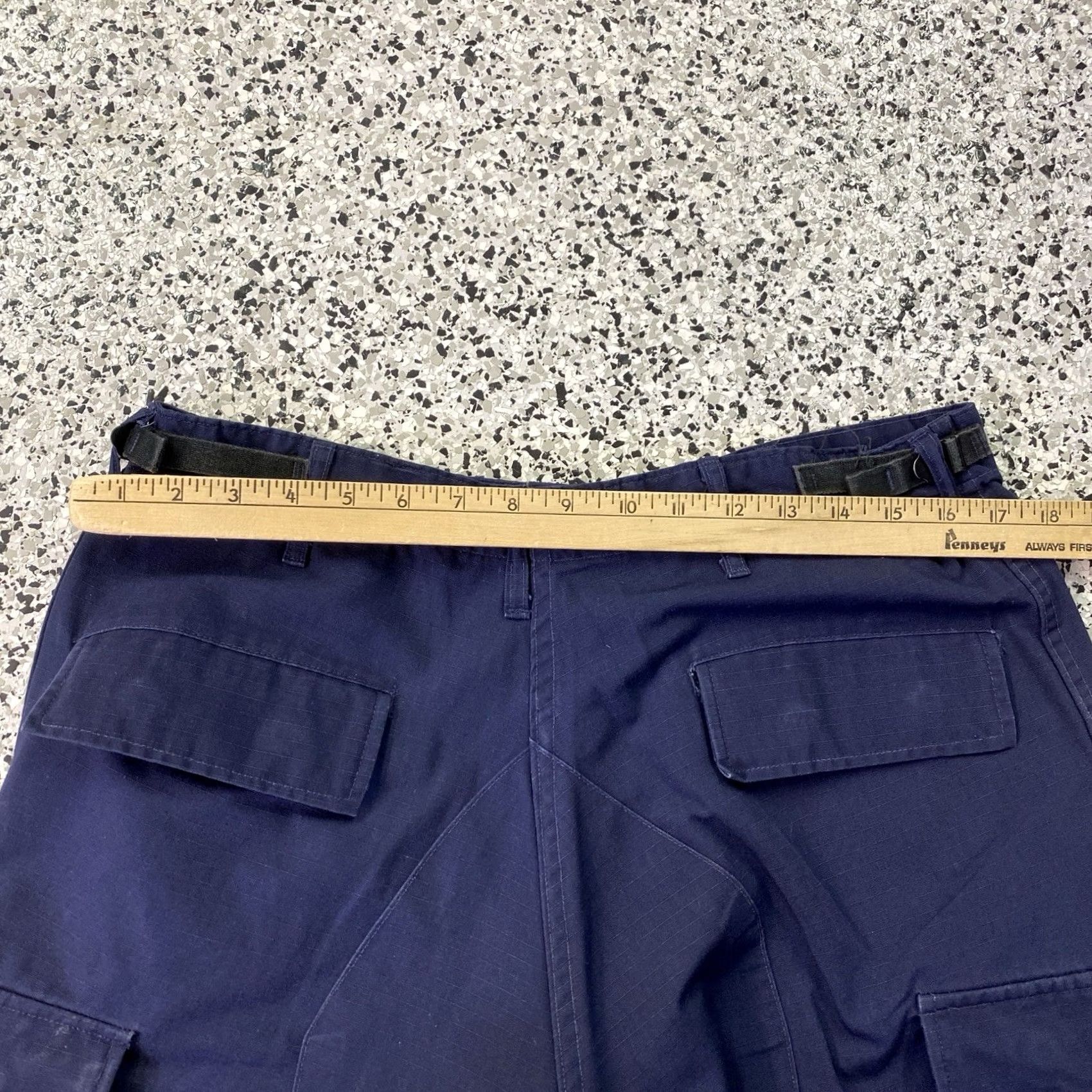 Propper Propper Men's Blue Tactical Cargo Pants 9-Pockets Ripstop Stain Resist 35x35 Regular Straight Cargo Pants Mens Blue Army 9-Pockets Ripstop Cargo Pants Size US 34 / EU 50 - 6 Thumbnail