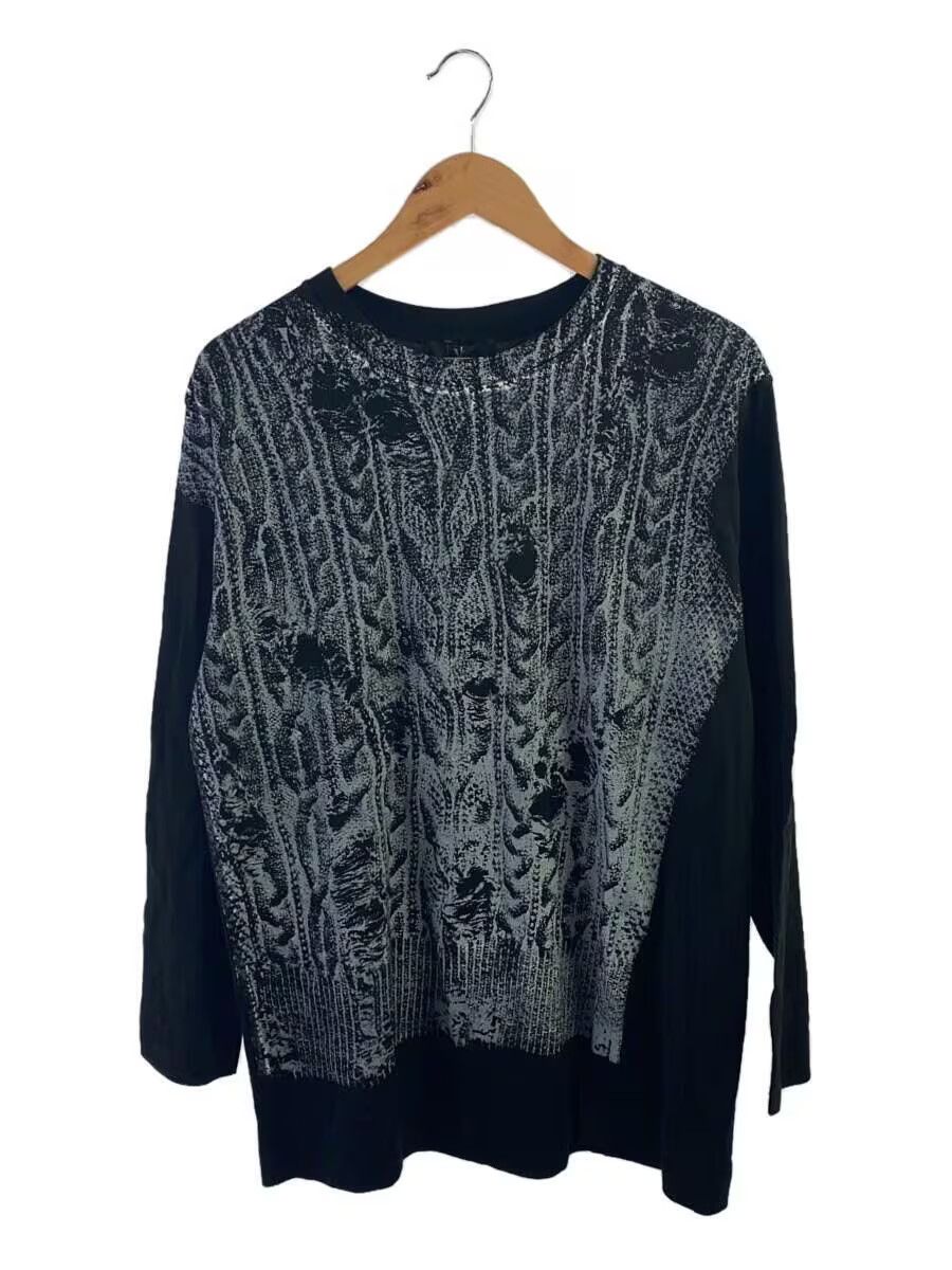 Y’s cotton printed long-sleeve tee YV-T61-045