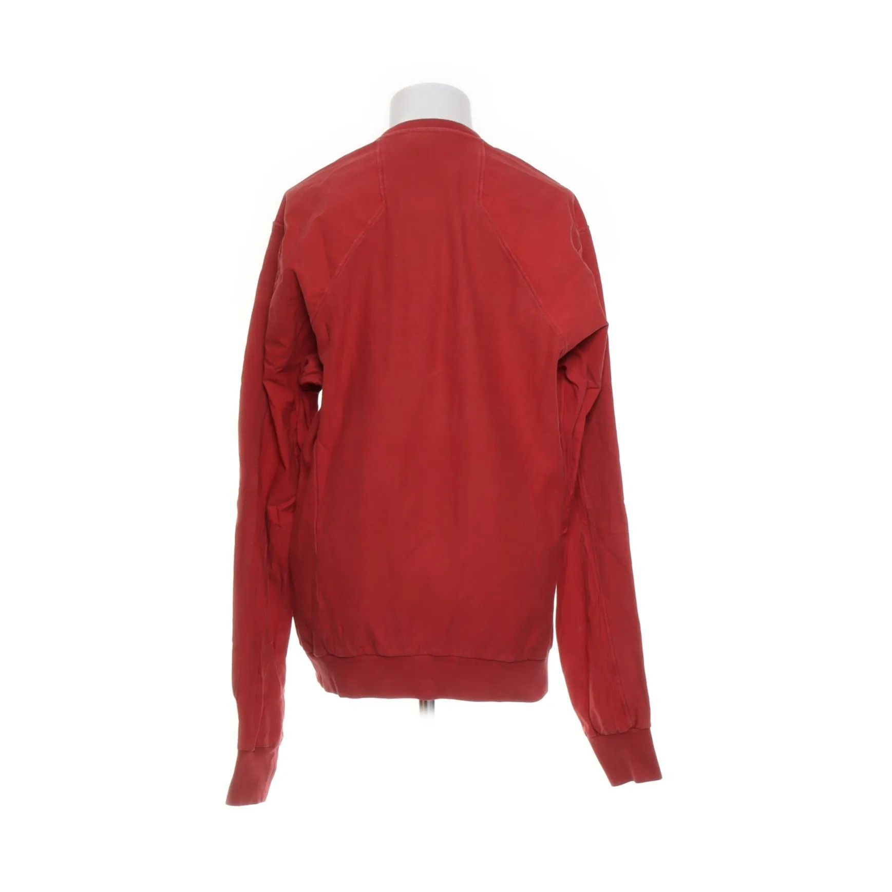 Andrea Ya'aqov Red Cotton Paneled Sweatshirt Size US M / EU 48-50 / 2 - 2 Thumbnail