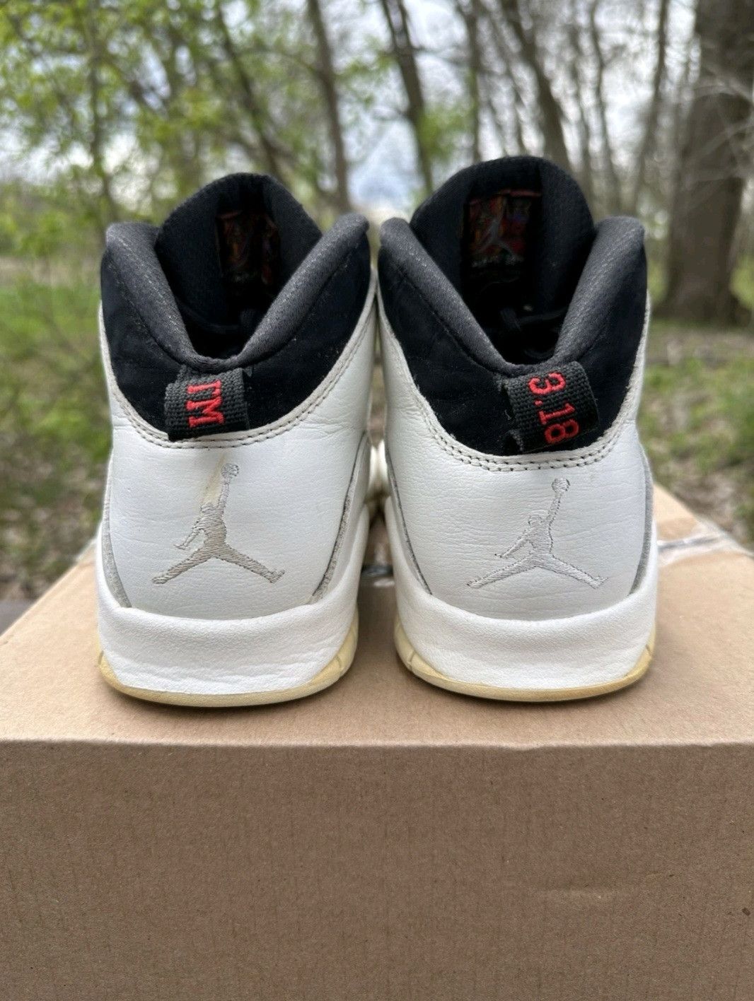 Jordan Brand Nike Air Jordan Retro 10 I’m Back 310805104 Size 10.5 Men Size US 10.5 / EU 43-44 - 5 Thumbnail