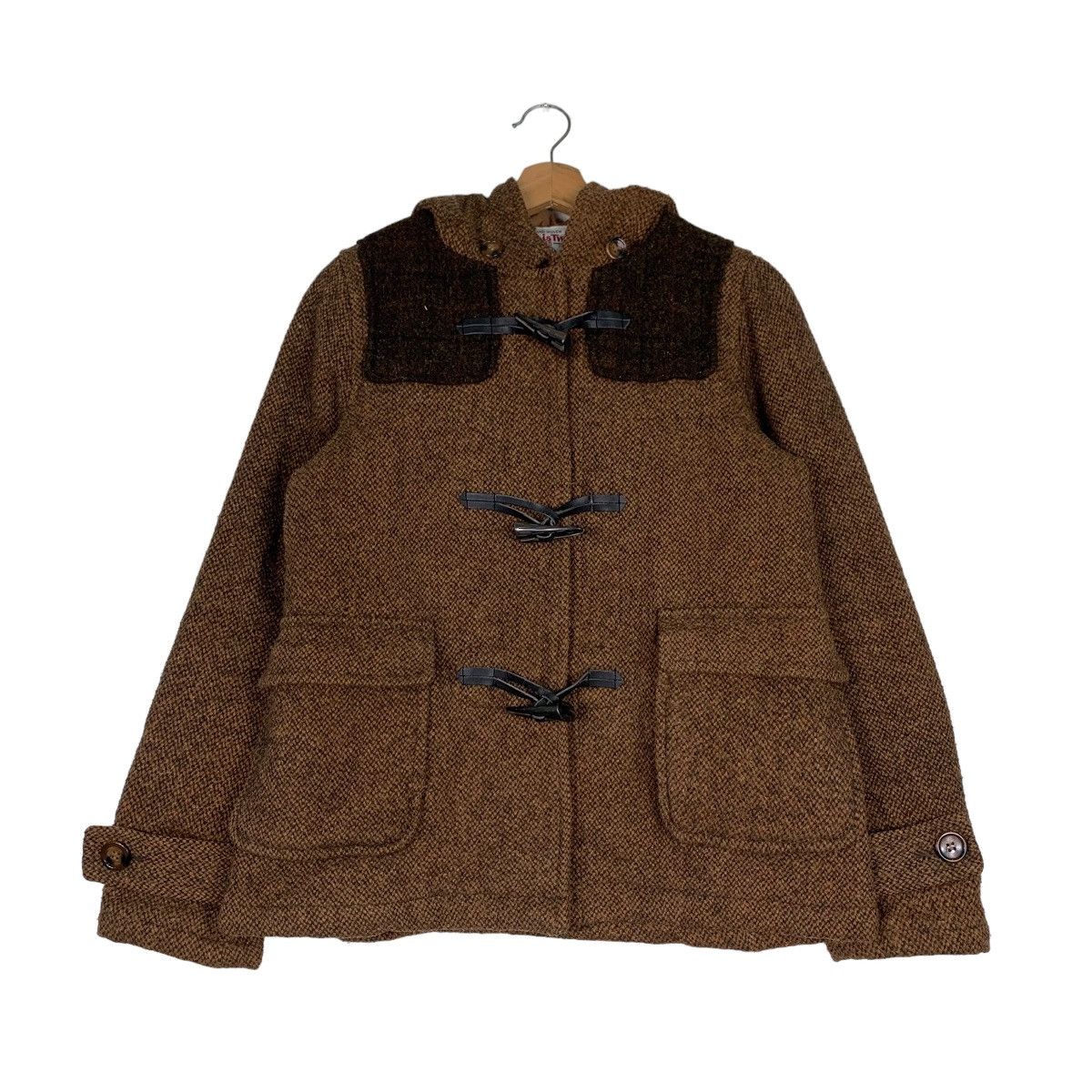 ジャケット・アウター 00s japanese label duffel coat hoodie ジャケット・アウター 00s japanese label duffel coat hoodie