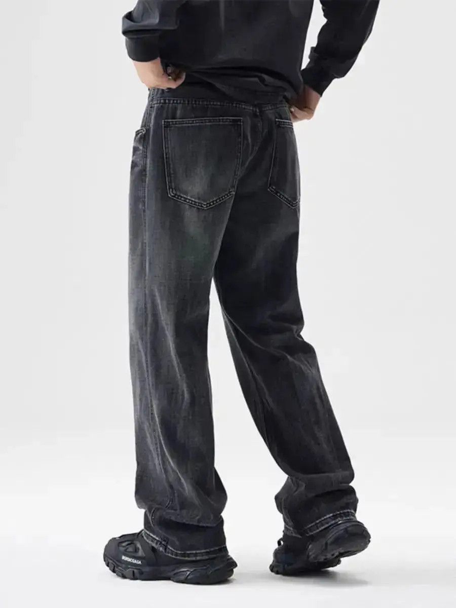 Japanese Brand American High Street Black Relaxed Jeans Size US 30 / EU 46 - 6 Thumbnail