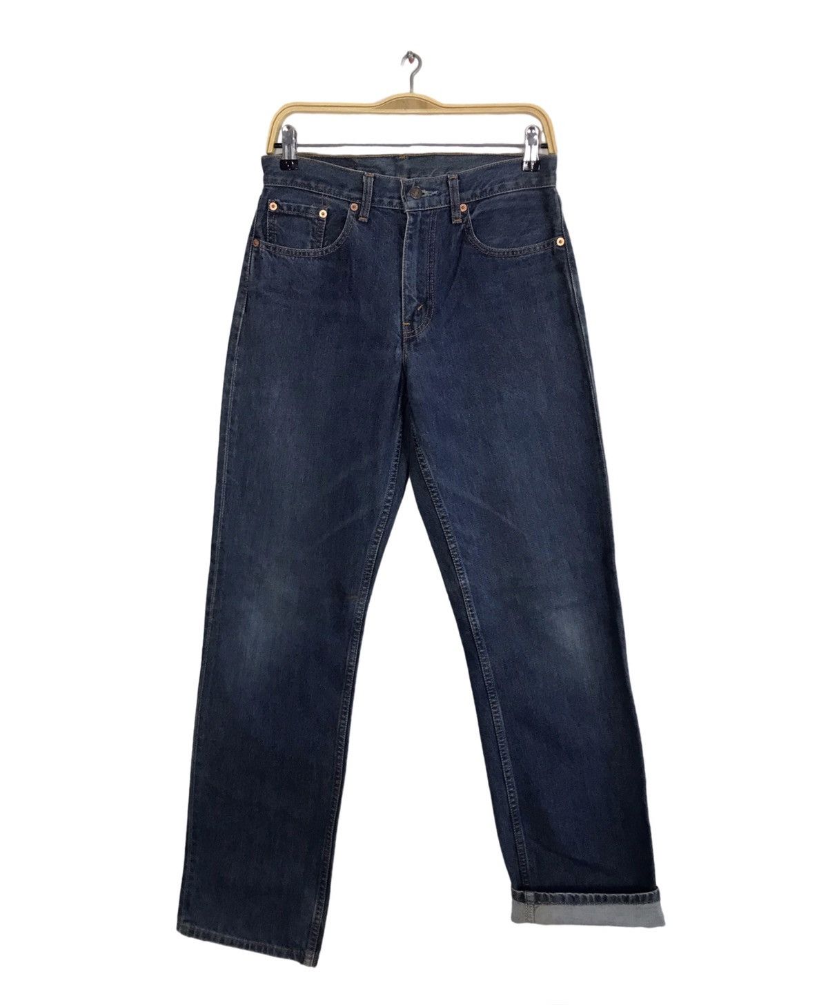 Levi's Levi's Lot 511 Zipper Indigo Denim Jeans Straight Leg Size US 29 - 2 Thumbnail