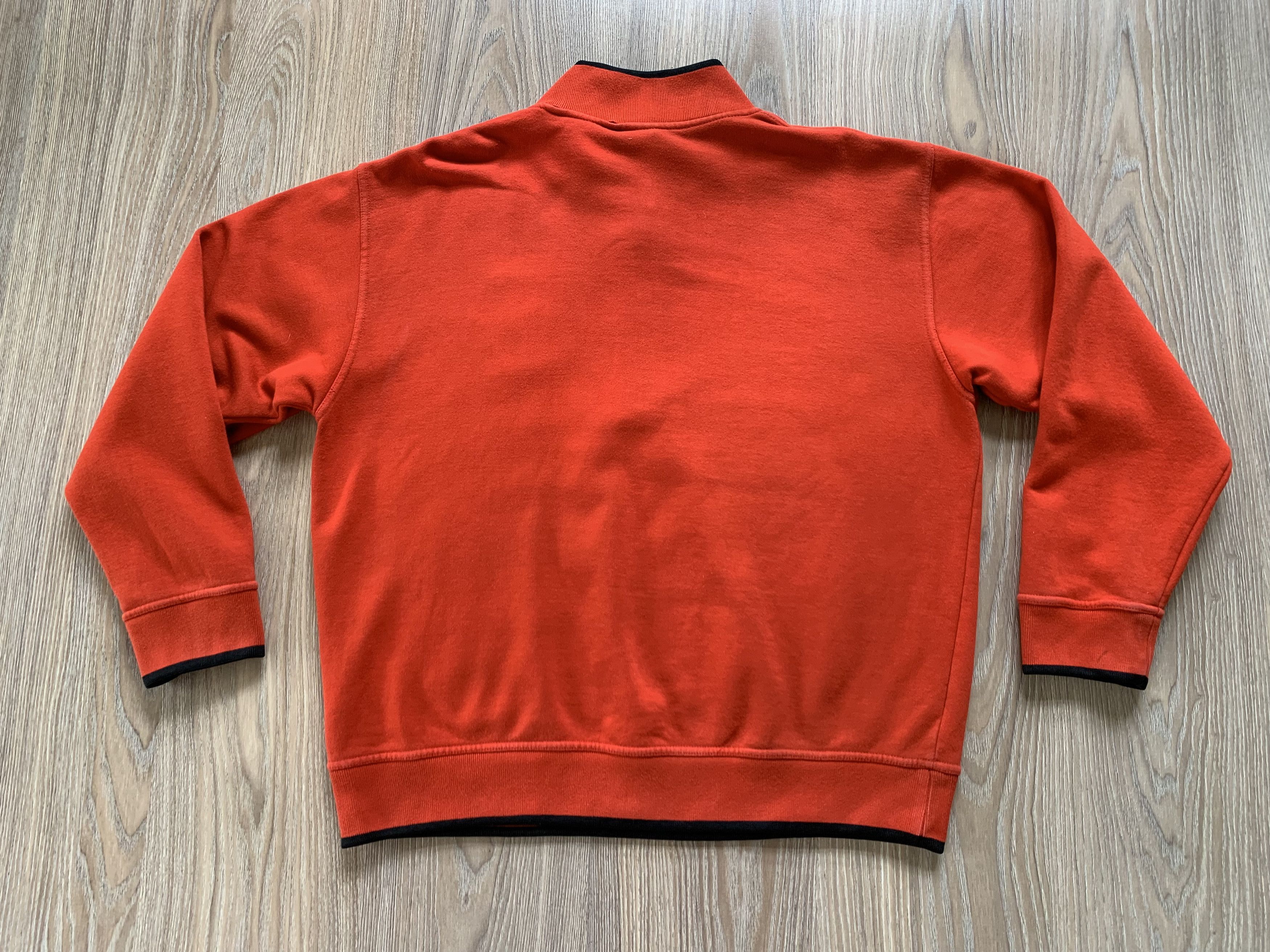 Vintage Vintage Manchester United 1/4 Zip Pullover Sweatshirt Size US L / EU 52-54 / 3 - 3 Thumbnail
