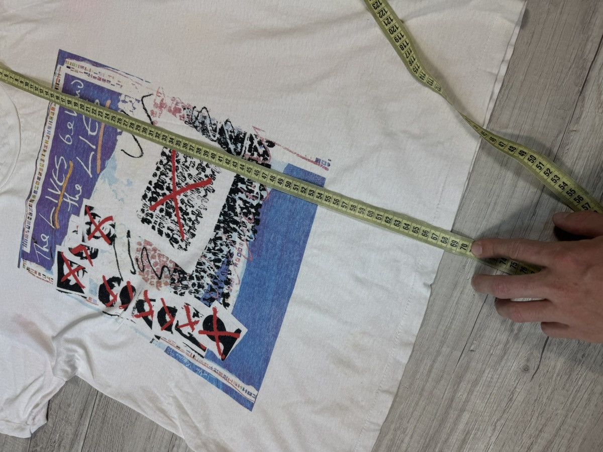 Vintage 1993 Amnesty Criminal Art Graphic Tee 90s Single Stitch Size US L / EU 52-54 / 3 - 13 Thumbnail