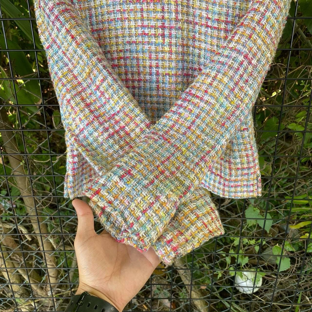 Aran Isles Knitwear × agnes b. Vtg Agnes b Knitted Cardigan Size 2 Size S / US 4 / IT 40 - 9 Thumbnail