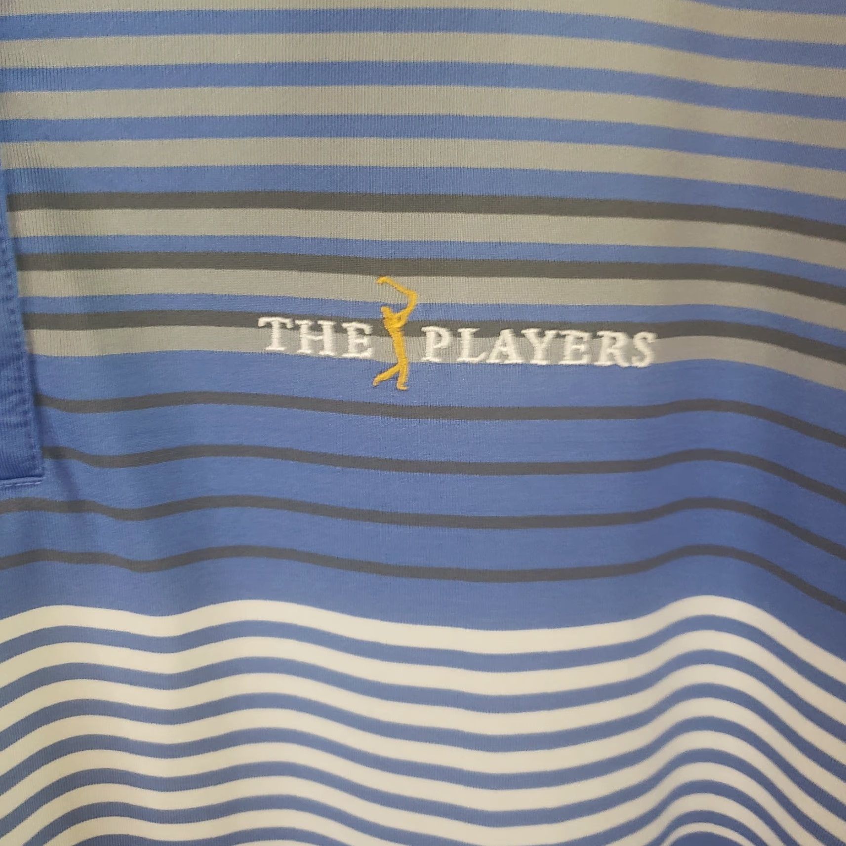 Nike VINTAGE? No — Nike Golf Players Championship Polo Shirt Mens 2XL Blue Dri-Fit TPC Sawgrass Size US XXL / EU 58 / 5 - 6 Thumbnail