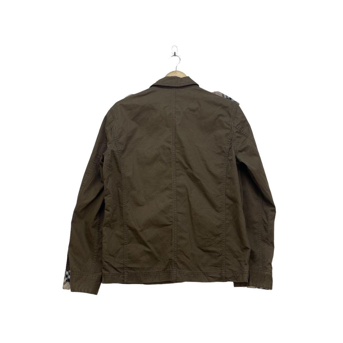 Burberry × Vintage Luxury Brand Distressed Burberry Jacket Size M / US 6-8 / IT 42-44 - 2 Thumbnail