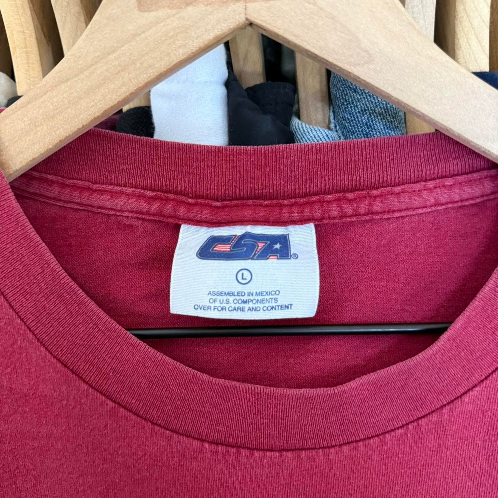 NFL Vintage 1998 Washington Commanders Football Tee Burgundy Size US L / EU 52-54 / 3 - 5 Thumbnail