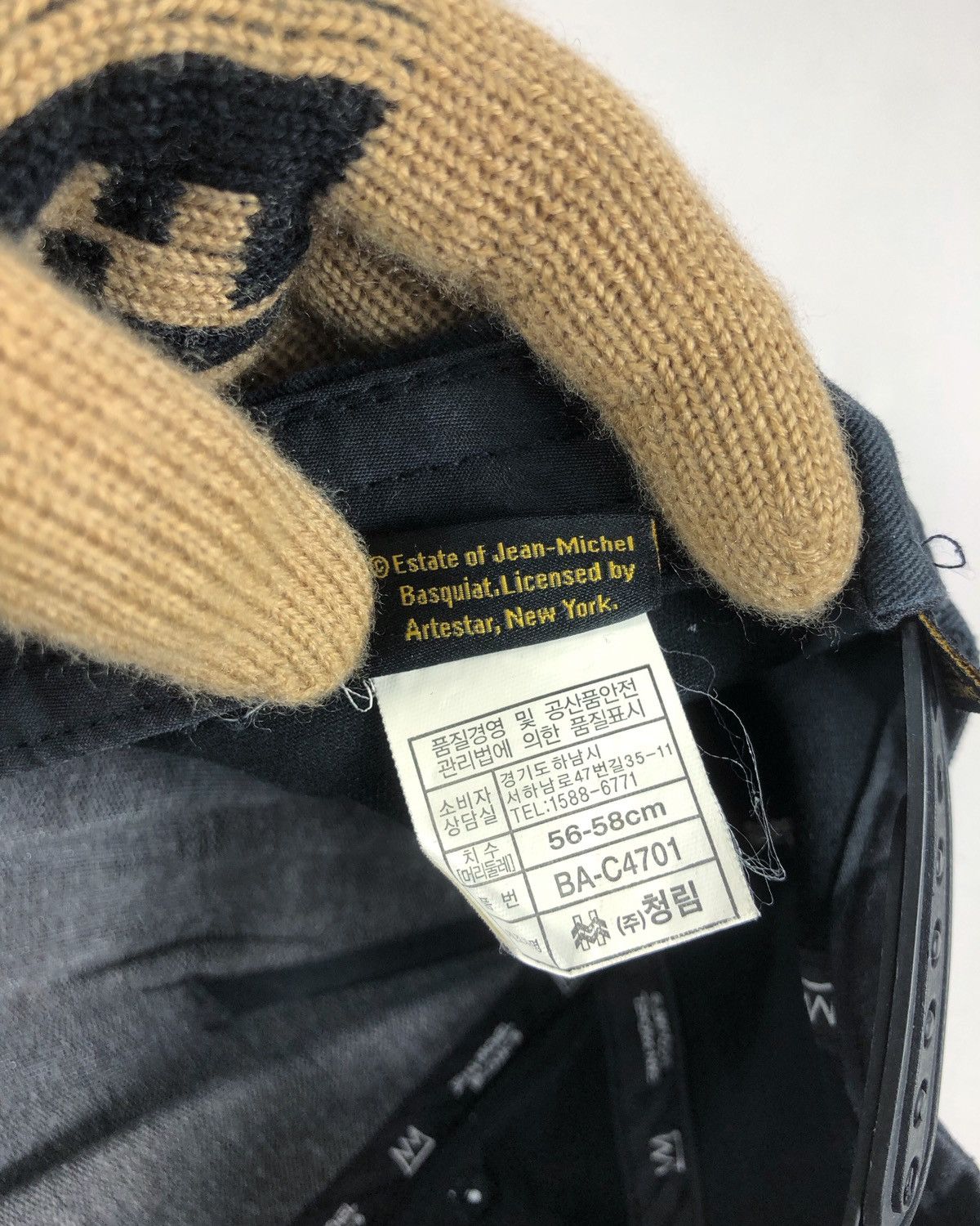 Jean-Michel Basquiat Rare Vintage Jean Michel Basquait Cap Size ONE SIZE - 10 Thumbnail