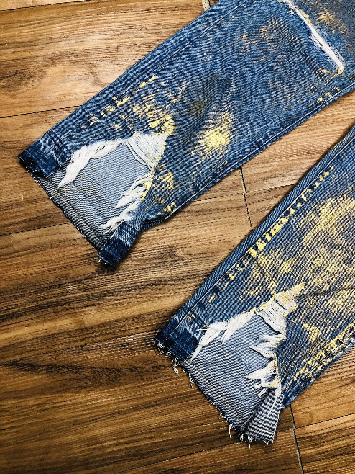 Other Bonum Distressed Jeans (37) Size US 34 / EU 50 - 12 Thumbnail