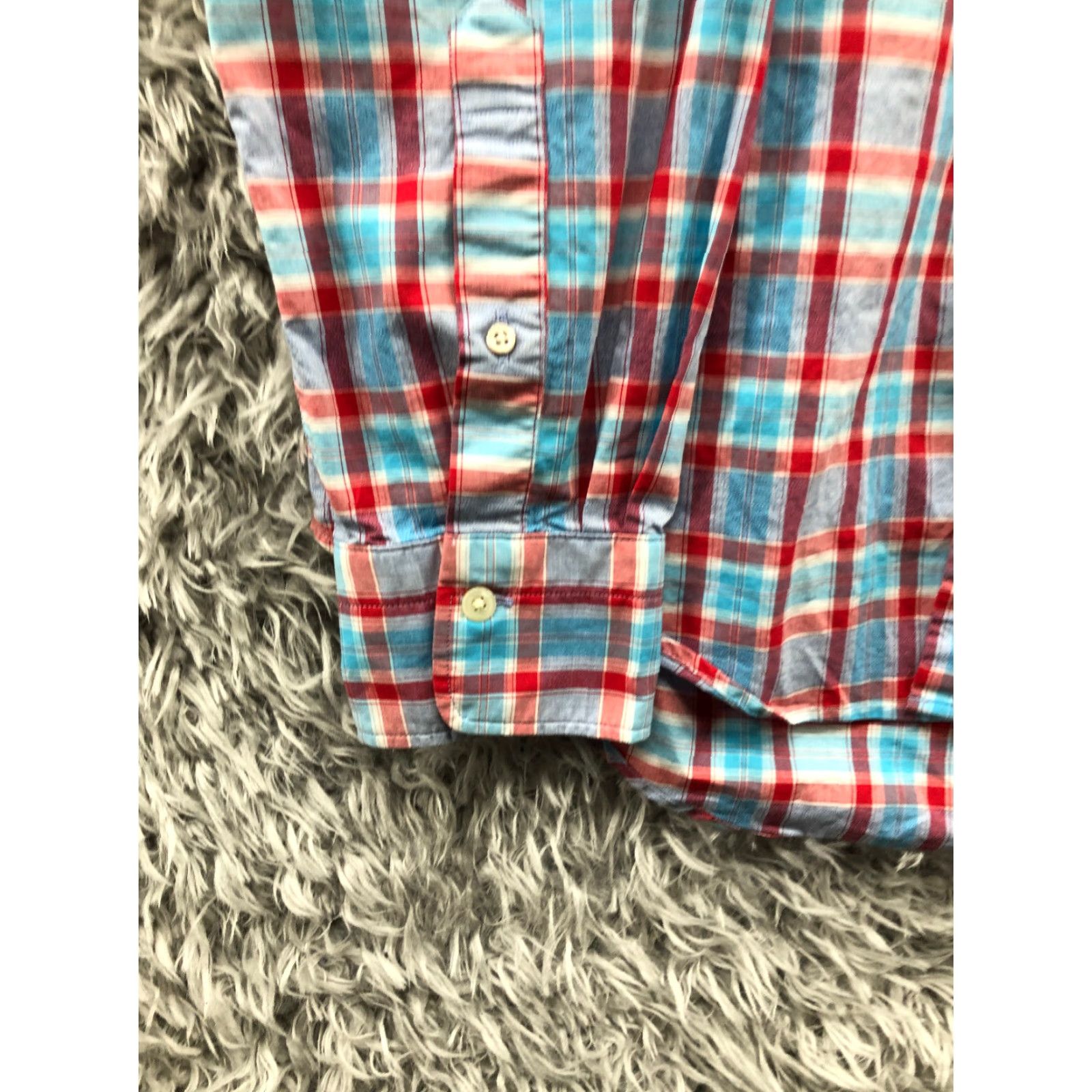Gant GANT Shirt L Mens Multicolor Striped Long Sleeve Button Down Collar Size US L / EU 52-54 / 3 - 2 Thumbnail