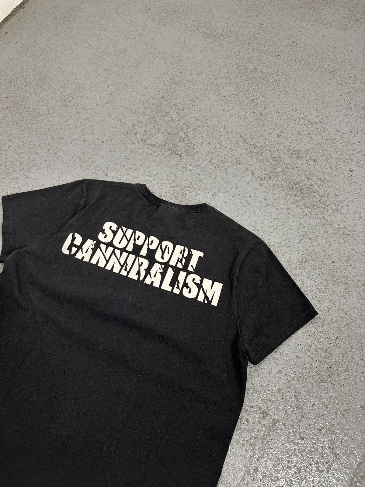 Band Tees Parental Advisory Brutal Death Metal Support Cannibalism Size M / US 6-8 / IT 42-44 - 12 Thumbnail
