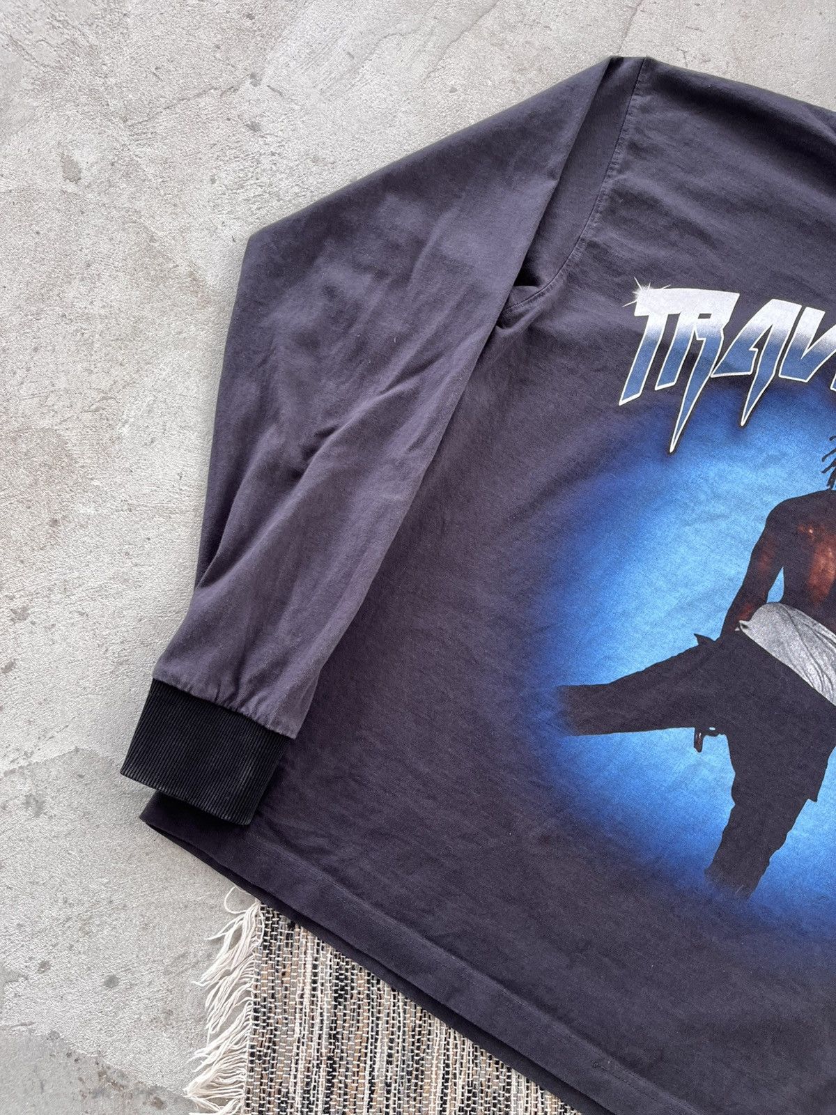 Marino Morwood Rare Travis Scott Marino Morwood LongSleeve Rap Tshirt Size US M / EU 48-50 / 2 - 3 Thumbnail