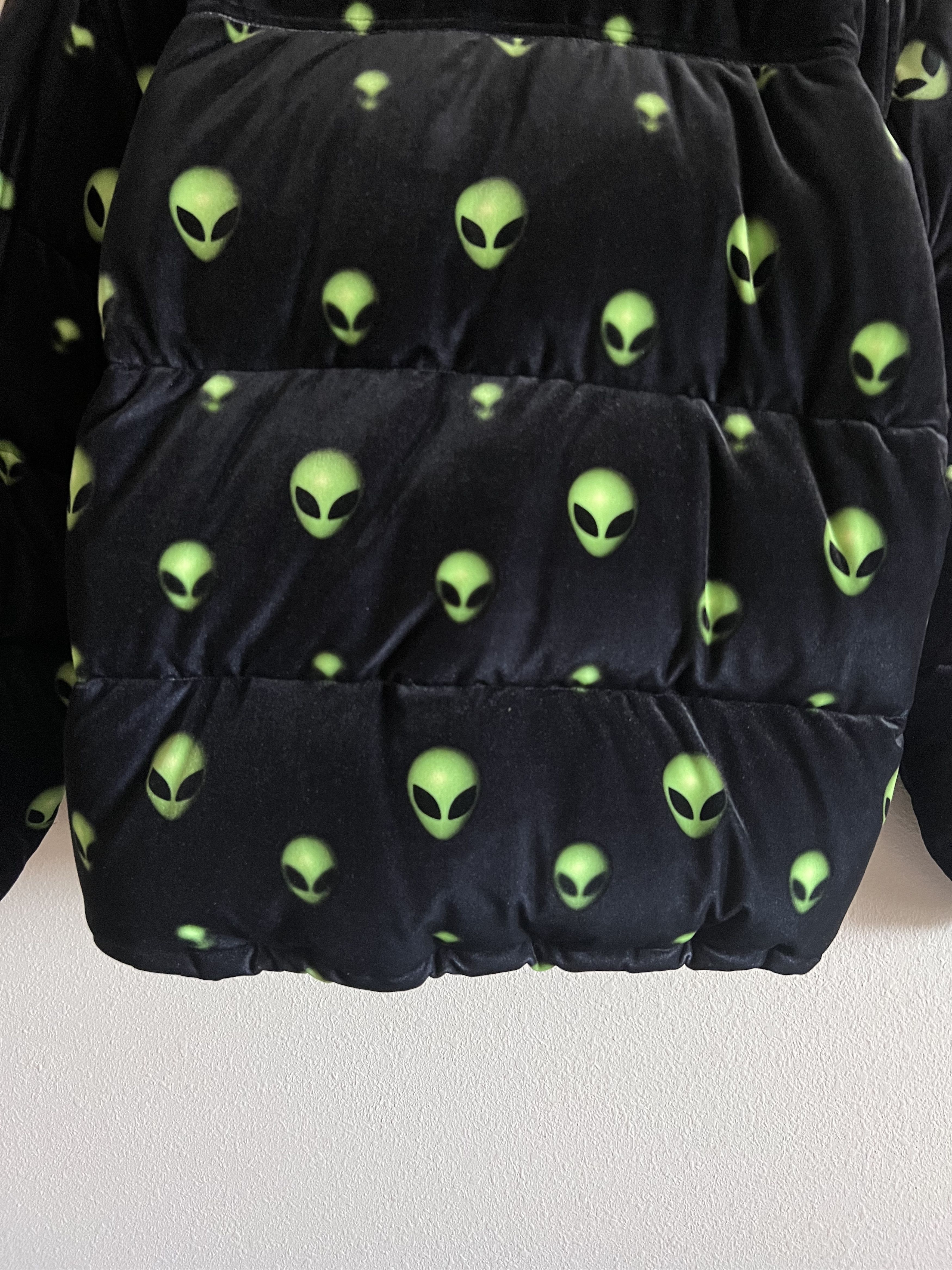 Vetements Vetements Extra Terrestrial Alien Velvet Jacket in Black Size US XL / EU 56 / 4 - 8 Thumbnail