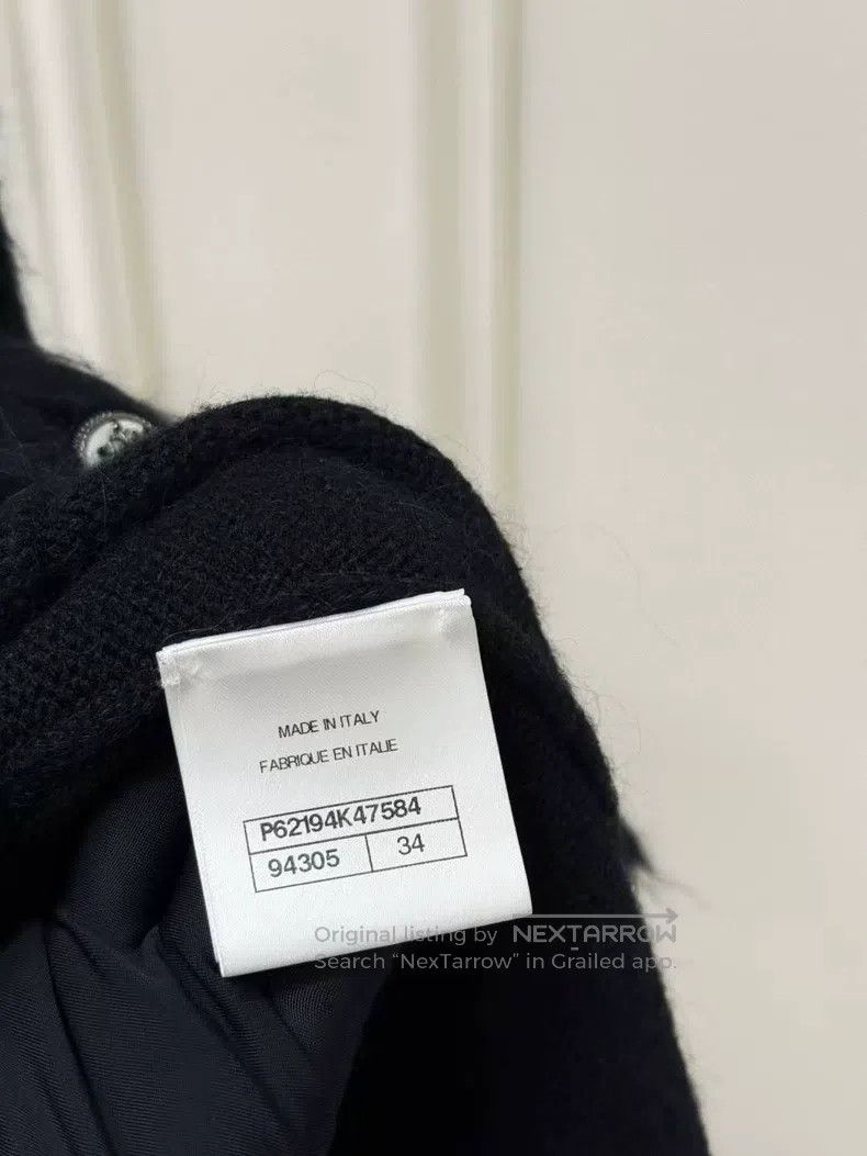 Chanel Chanel Snow Series Black Snowflake Button Knitted Cardigan Size XXS / US 00 / IT 34 - 5 Thumbnail