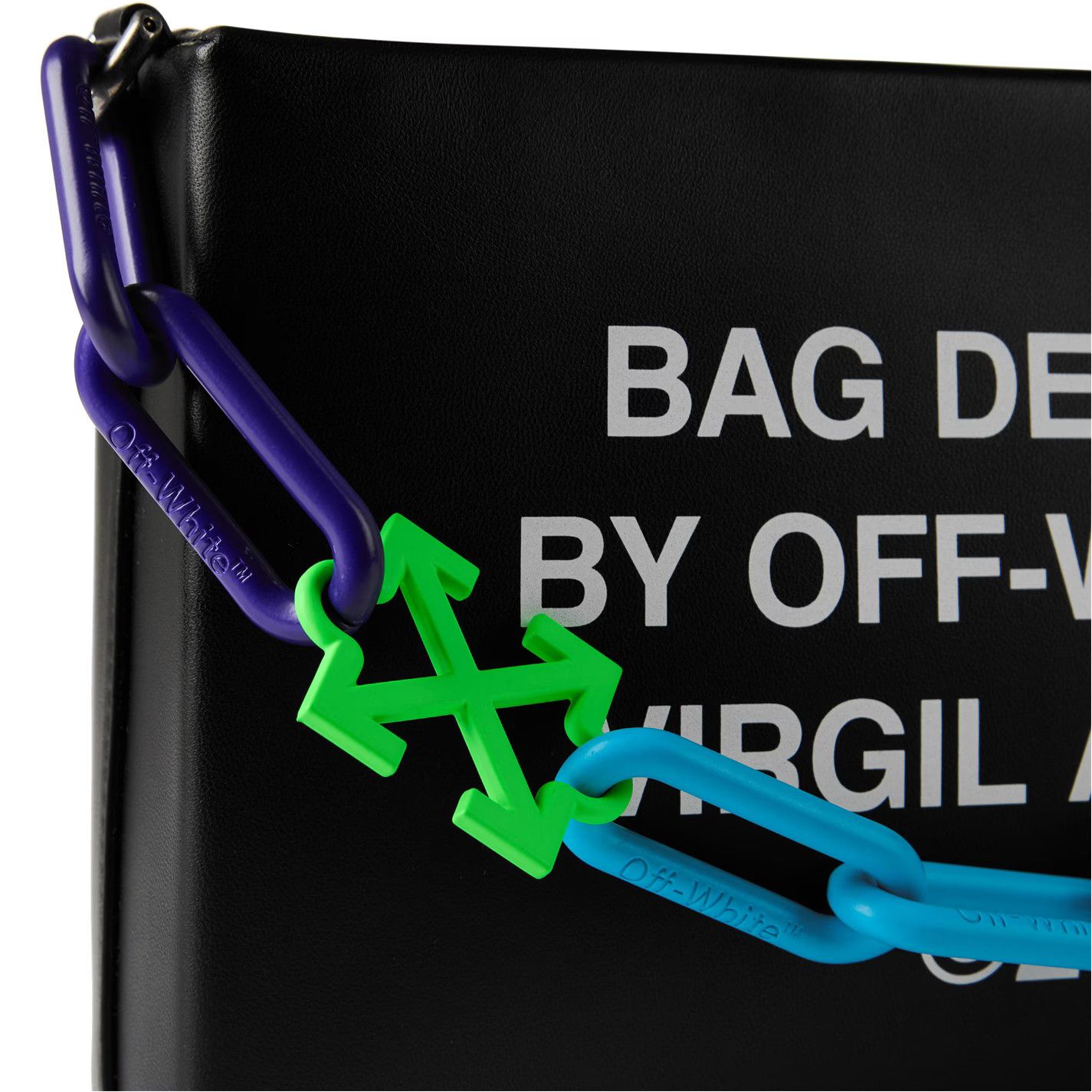 Off-White o1g2r1mq1224 Size: OS / Off Block Pouch in Multicolor Size ONE SIZE - 3 Thumbnail