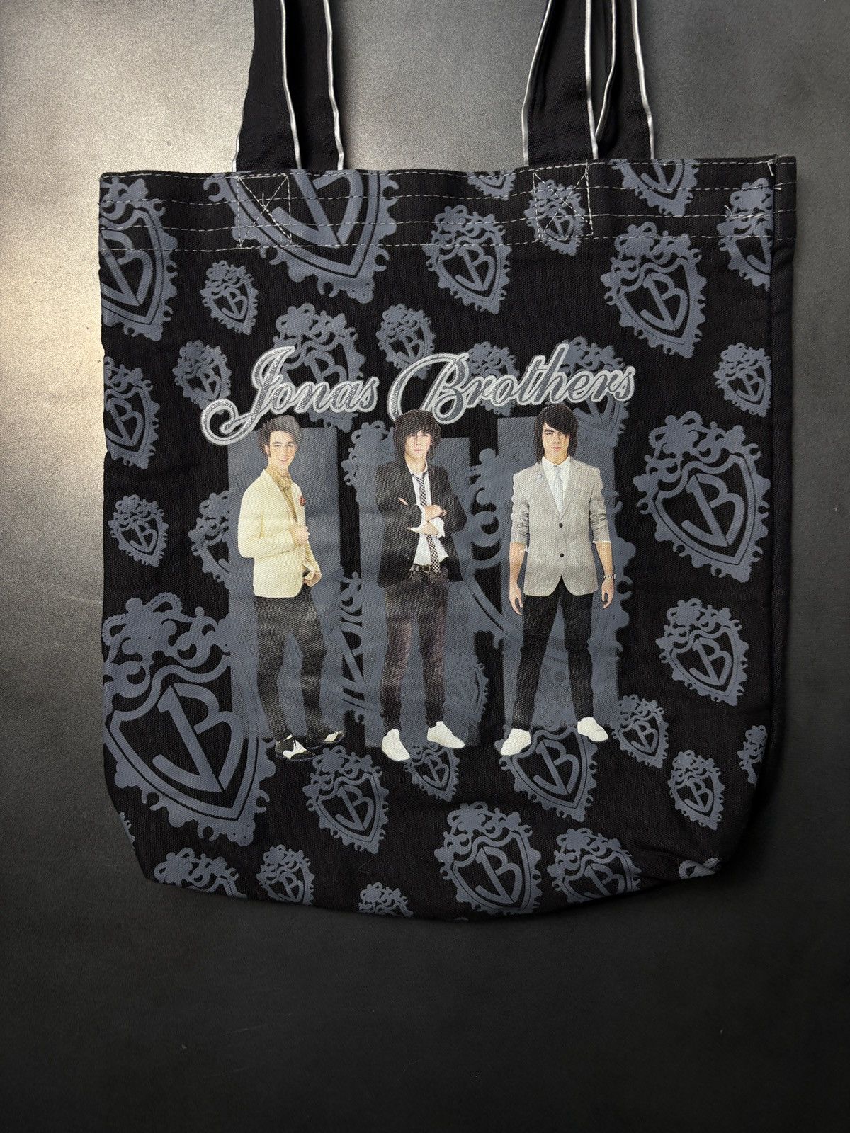 Vintage 2008 Jonas Brothers Tote Bag 2000s Vintage Merch Size ONE SIZE - 2 Thumbnail