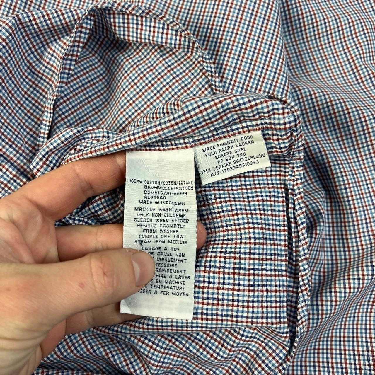 Polo Ralph Lauren Polo Ralph Lauren Vintage Y2K Checkered Button Up Shirt Size US XL / EU 56 / 4 - 6 Thumbnail