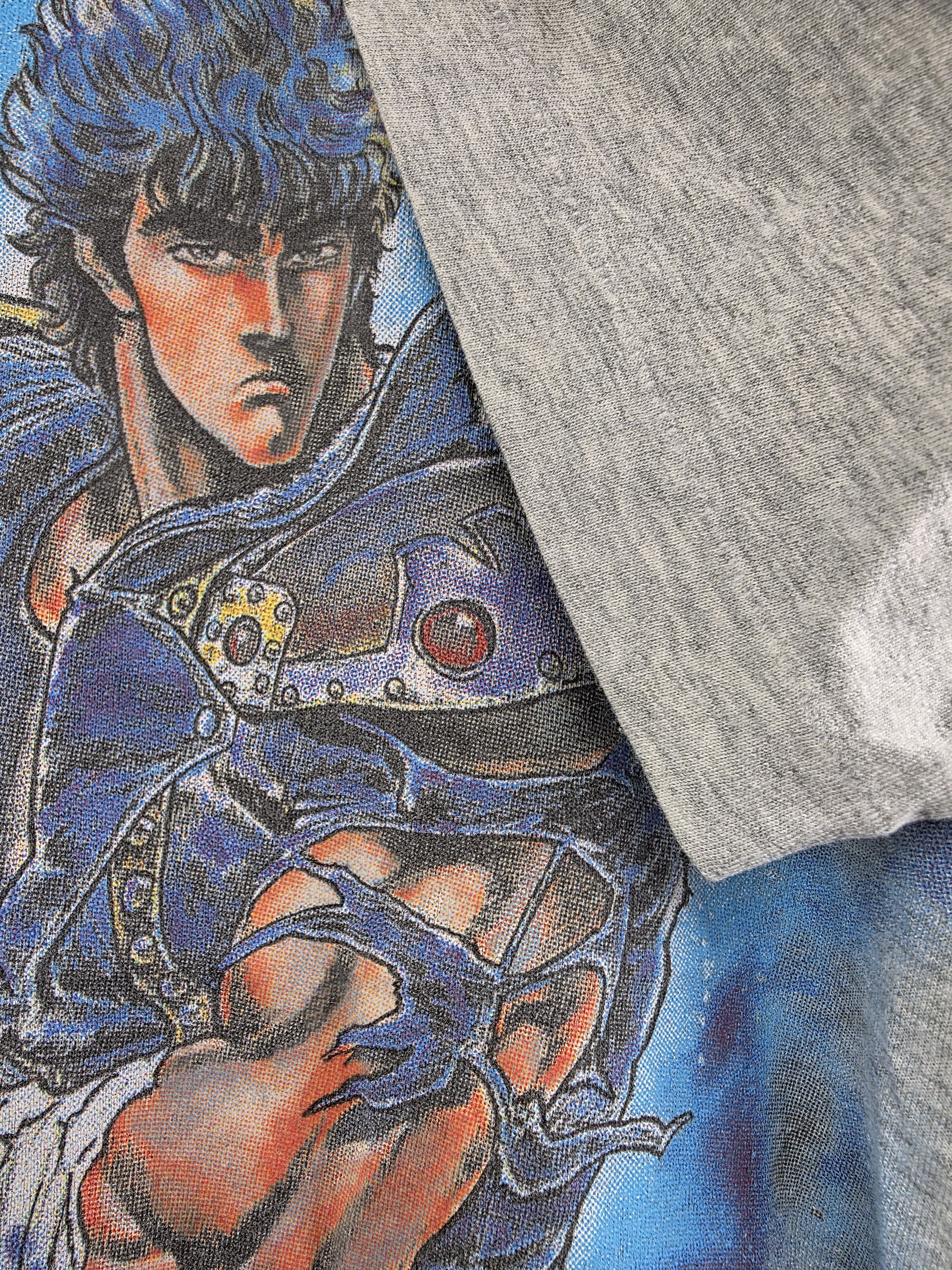 Anime 90s Kenshiro Hokuto no ken Fist of the north star Anime Tee Size US XL / EU 56 / 4 - 5 Thumbnail