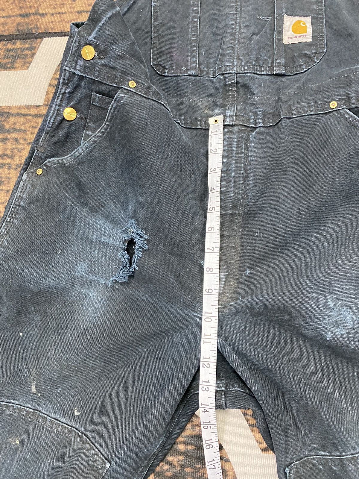 Carhartt Vintage Heavily worn Carhartt Dungarees-38x28 Size US L / EU 52-54 / 3 - 22 Thumbnail