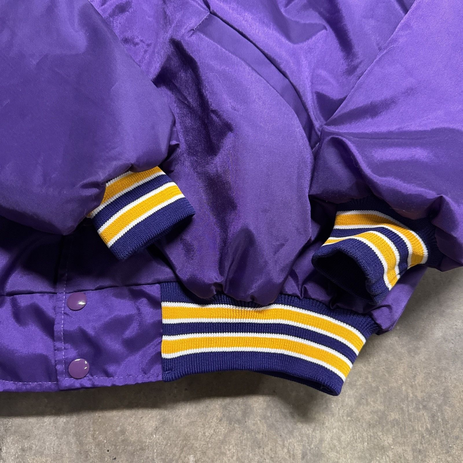 Starter Vintage Eastern Carolina University Jacket 2XL 90s Varsity Size US XXL / EU 58 / 5 - 3 Thumbnail
