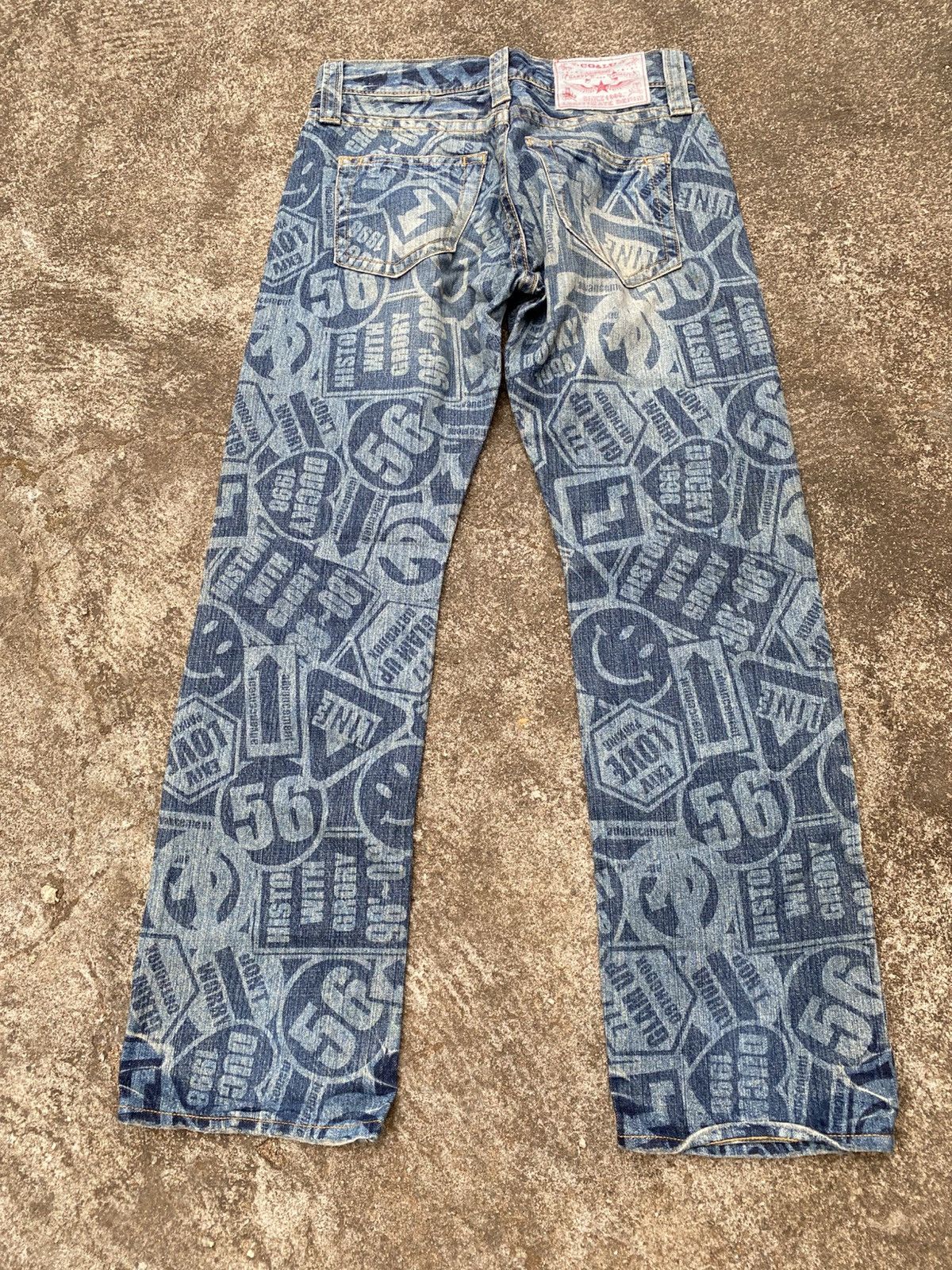 Japanese Brand Co n Lu over print Size US 30 / EU 46 - 2 Thumbnail