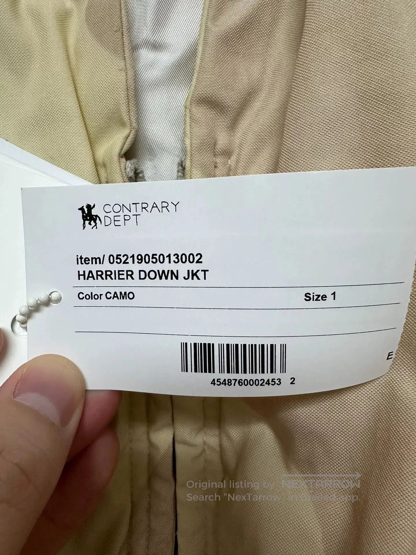 Visvim VISVIM 21AW HARRIER DOWN JKT. Size US S / EU 44-46 / 1 - 5 Thumbnail