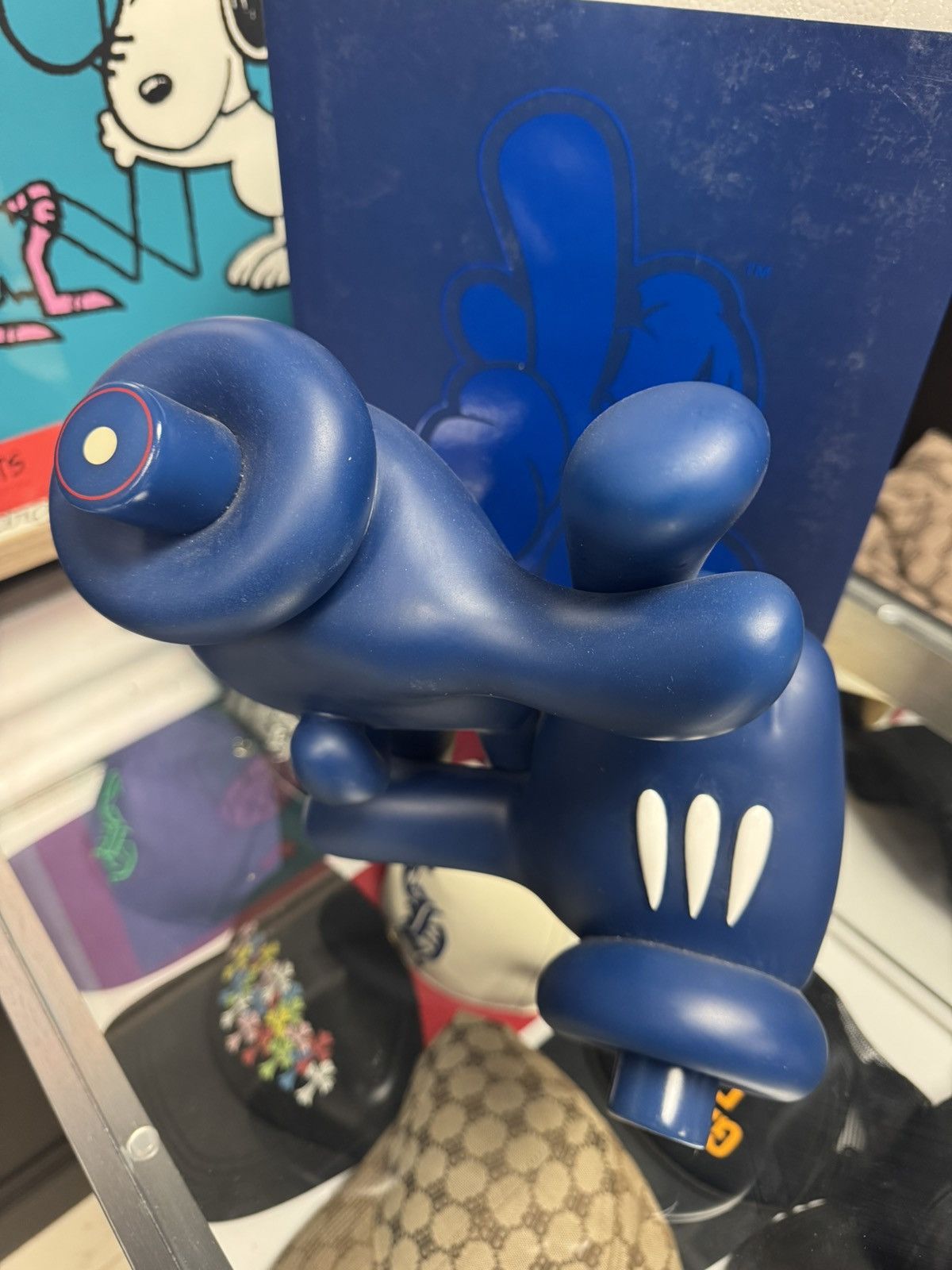 Other Slick OG “LA HANDS” 11” Vinyl Figure Blue Size ONE SIZE - 5 Thumbnail