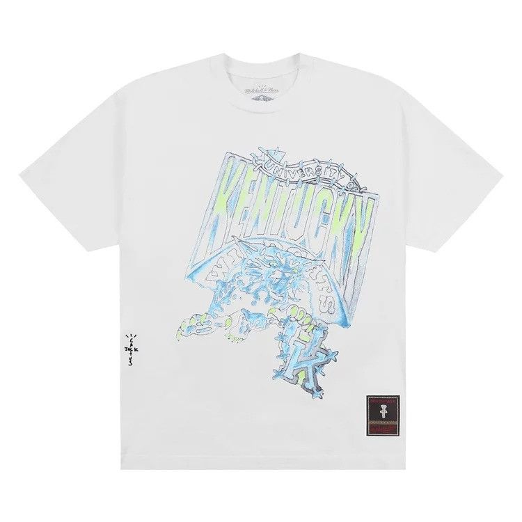 Mitchell & Ness × Travis Scott CACTUS JACK TRAVIS SCOTT x MITCHELL & NESS KENTUCKY TEE XL Size US XL / EU 56 / 4 - 1 Thumbnail