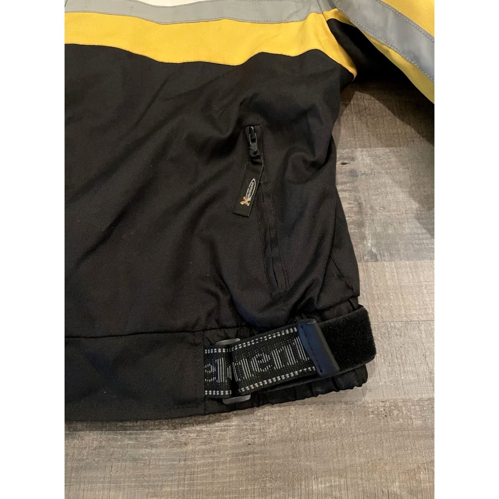 Element VINTAGE Xelement Motorcycle Jacket Nylon Black Yellow Padded Racing Men's 5XL Jacket Mens 5XL Black Nylon Racing Motorcycle Theme 1990s? Size US XXL / EU 58 / 5 - 7 Thumbnail