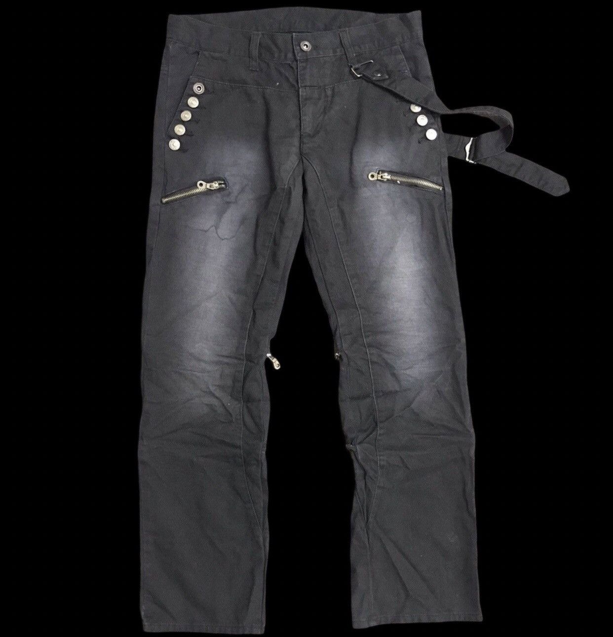 PPFM × Seditionaries Archival StoneWash PPFM Eastern Rock Streetwear Pant Size US 31 - 1 Thumbnail