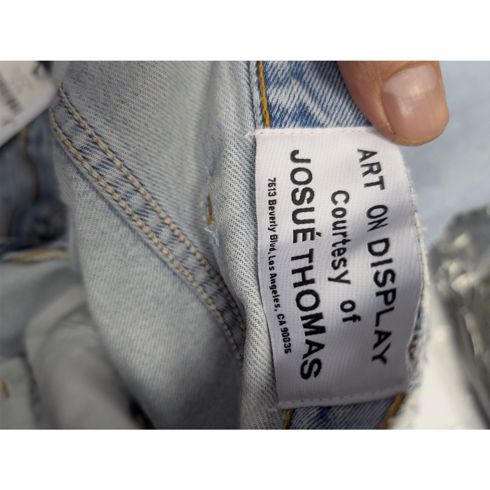Gallery Dept. o1rshd1 5001 Gap Faded Denim Jeans in Blue 37 x 35 Size US 37 - 20 Thumbnail
