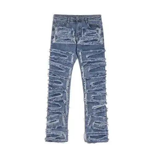 Japanese Brand Ripped Distressed Jean Men Size US 32 / EU 48 - 7 Thumbnail