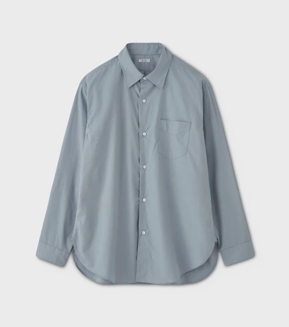 PHIGVEL MAKERS & Co. 💚 Phigvel Makers & Co. Regular Collar Dress Shirt Old Sax Size US M / EU 48-50 / 2 - 1 Thumbnail