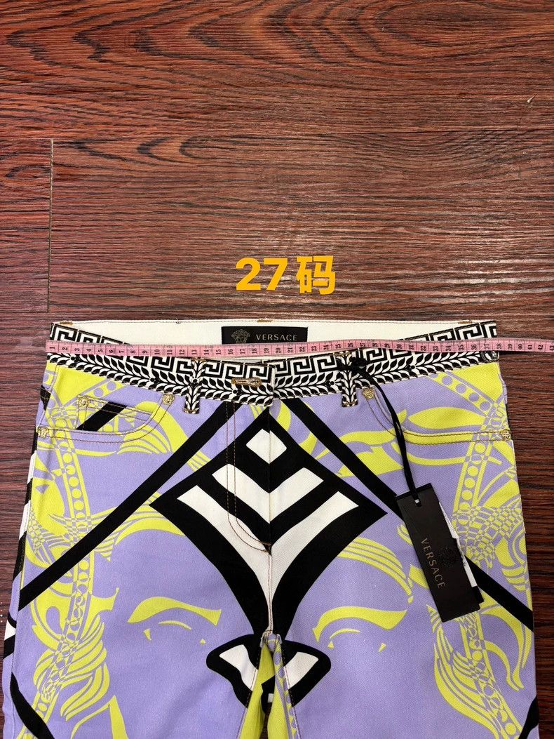 Versace Versace Trousers with geometric patterns Size US 26 / EU 42 - 5 Thumbnail