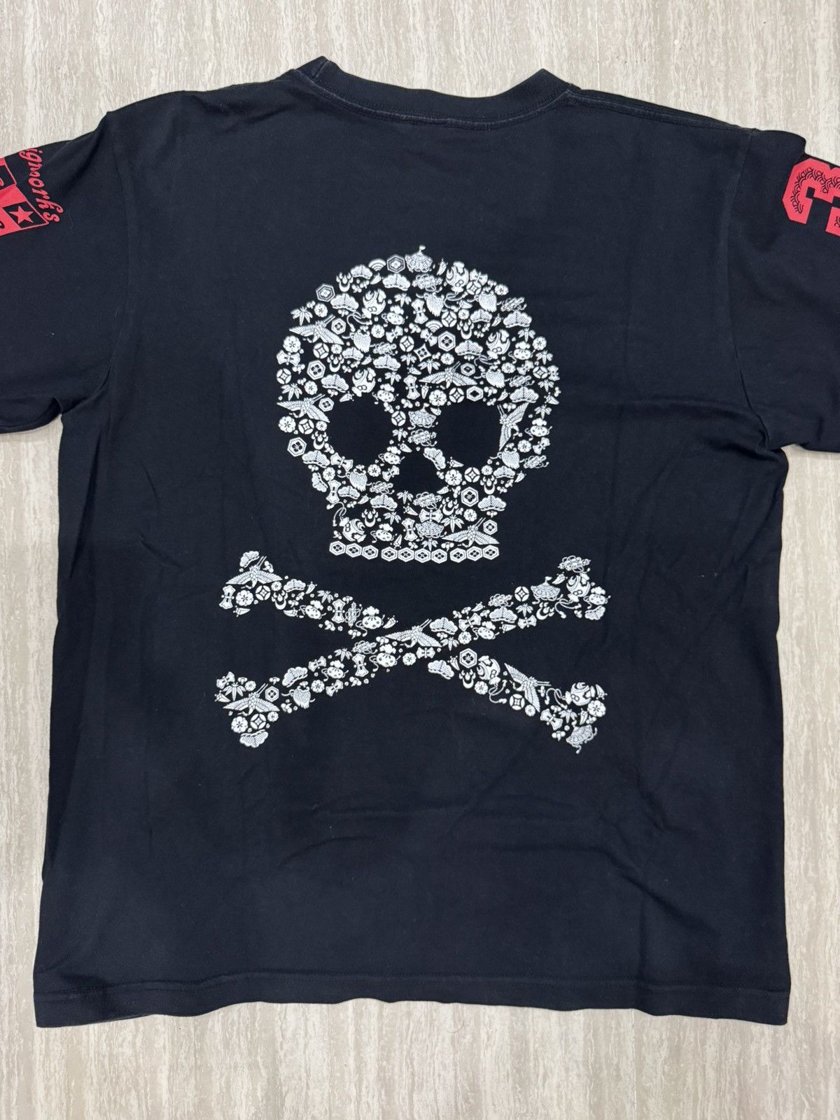 Japanese Brand MBD Skull Mibudo designwork black shirt M size Size US M / EU 48-50 / 2 - 11 Thumbnail