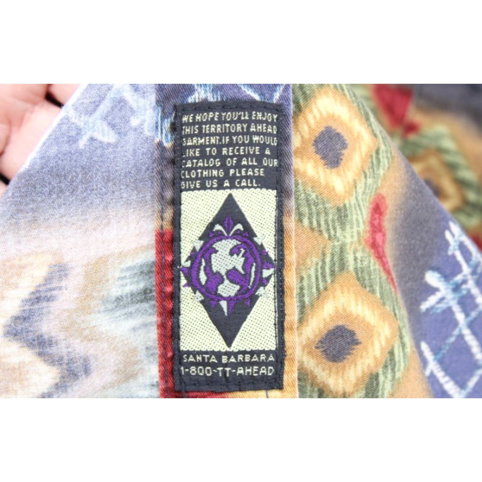 The Territory Ahead VTG The Territory Ahead Shirt Men's M Aztec Western Southwestern Long Sleeve Size US M / EU 48-50 / 2 - 5 Thumbnail
