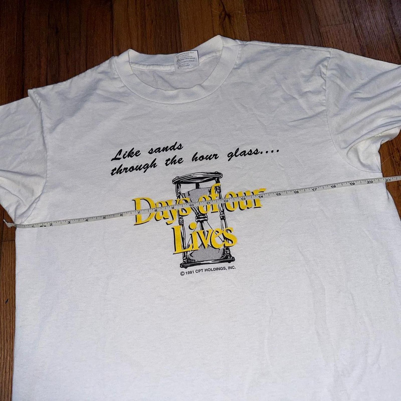 Hanes × Vintage 90s Single Stitch Days Of Our Lives Soap Opera TV Show sz L Size US L / EU 52-54 / 3 - 7 Thumbnail